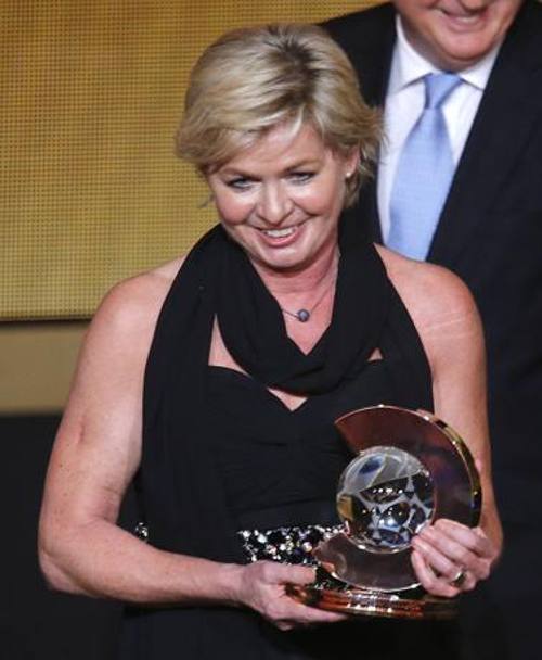 Miglior allenatrice del 2013: Silvia Neid, c.t.  della Germania. LaPresse